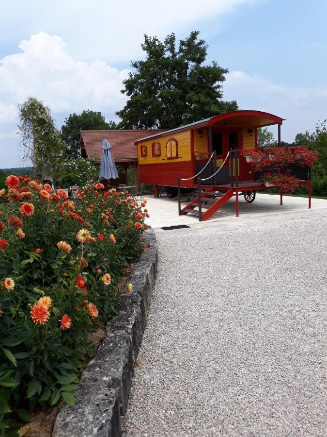 La Roulotte De Bourgogne Villa Brianny Kültér fotó
